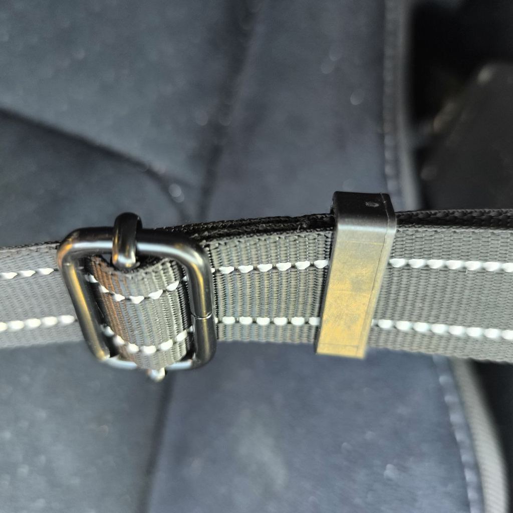 Dog Car Seat Belt with Bungee – Clicks into Buckle – 67 cm