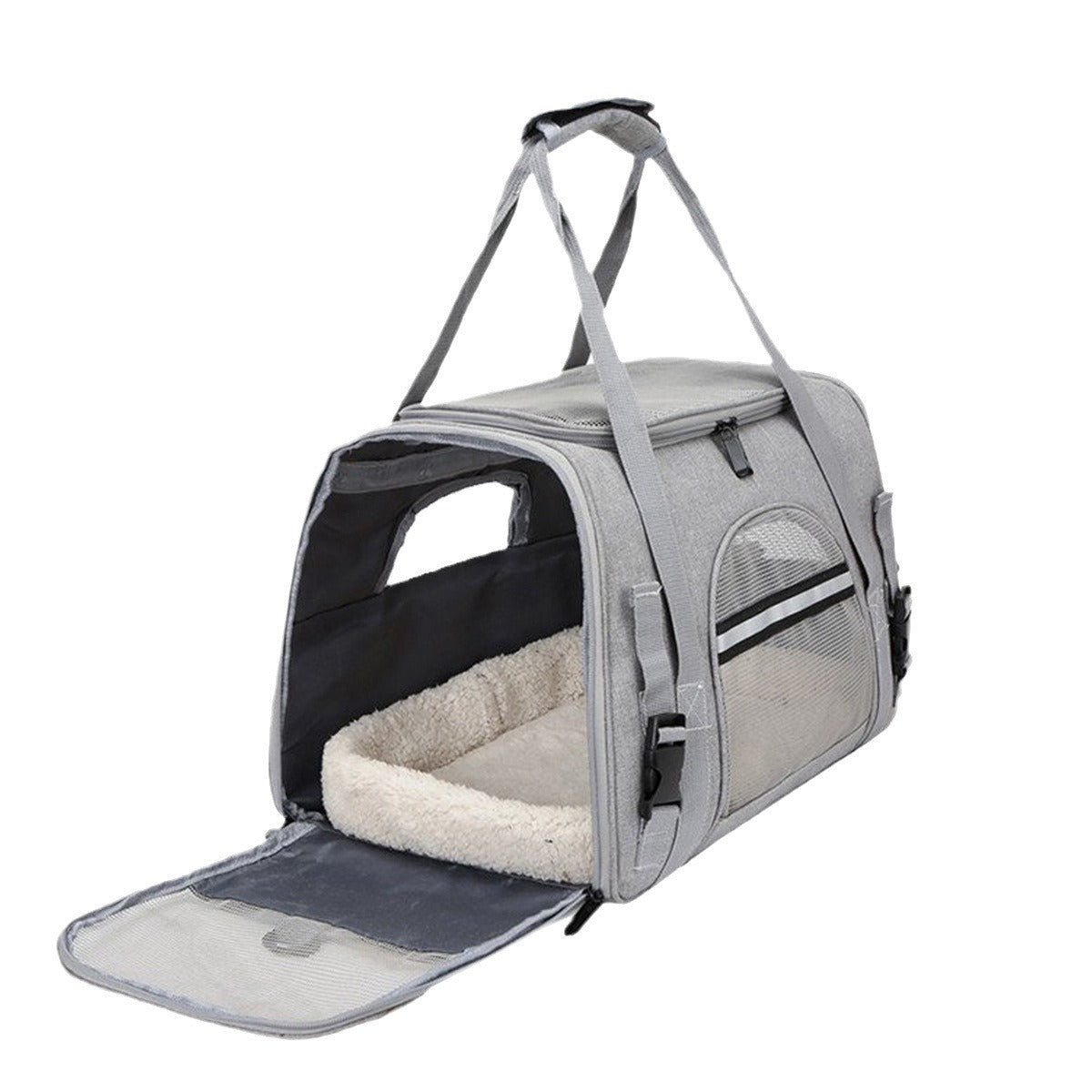 Dog carrier bag airline approved size 40x30x24 cm, best of pet travel carriers in-cabin, Transavia