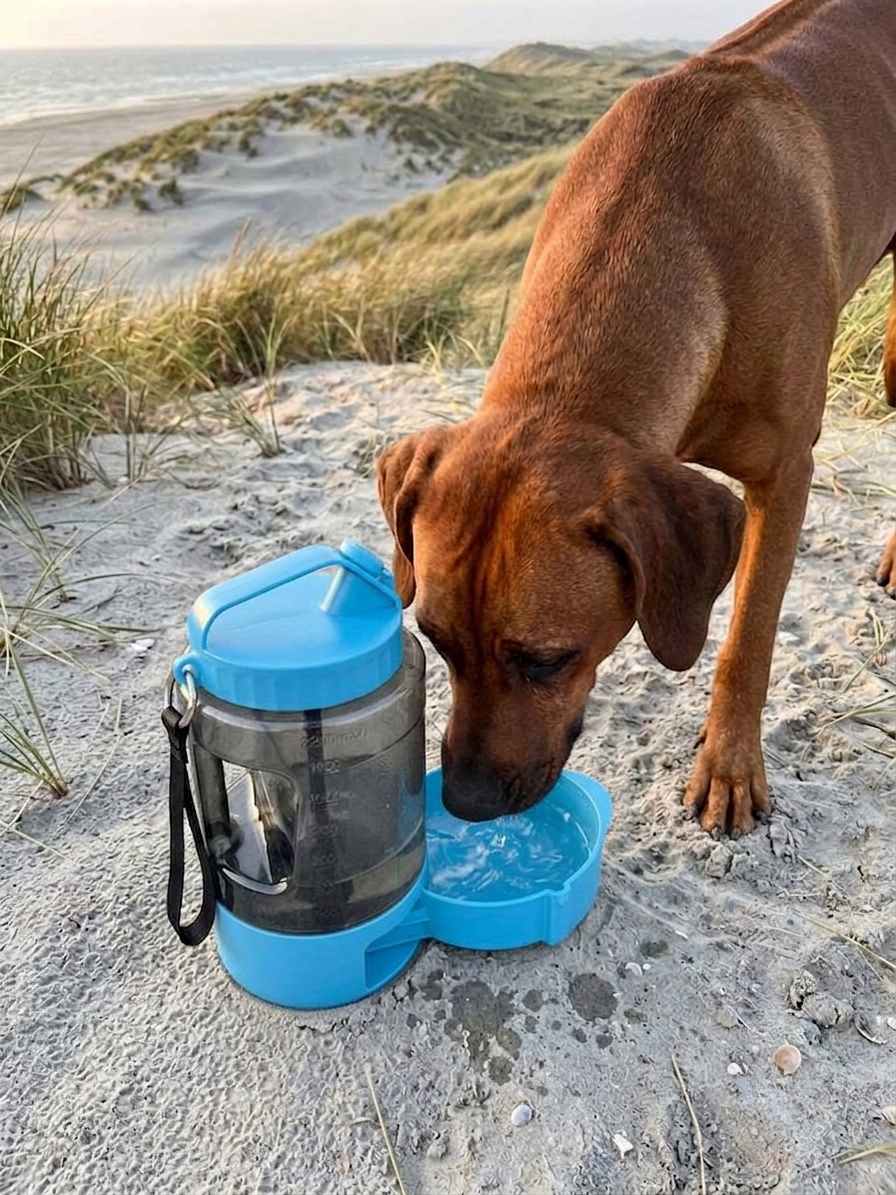 Calypso Outdoor Water Bottle 2.2L — Portable Drinking Bottle for Large Dog