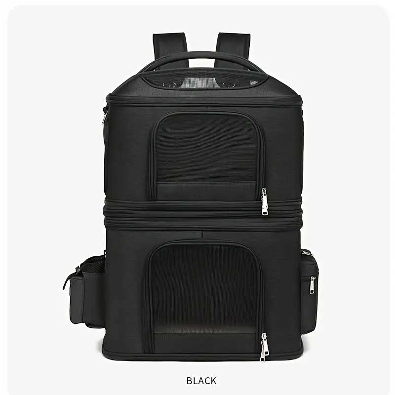 Reismand voor 2 katten, Katten rugzak voor 2 katten (of veel kittens)