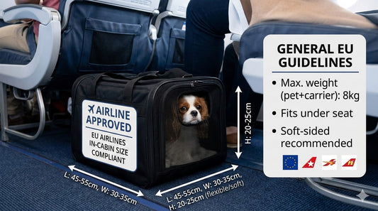 Airline Approved Pet Carrier In‑Cabin Size Guidelines