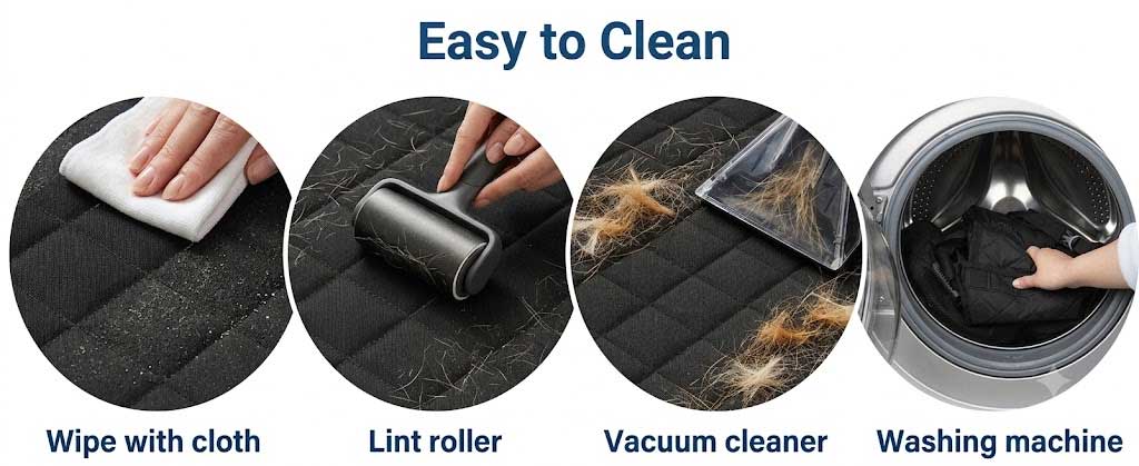 Honden autostoel half hangmat
