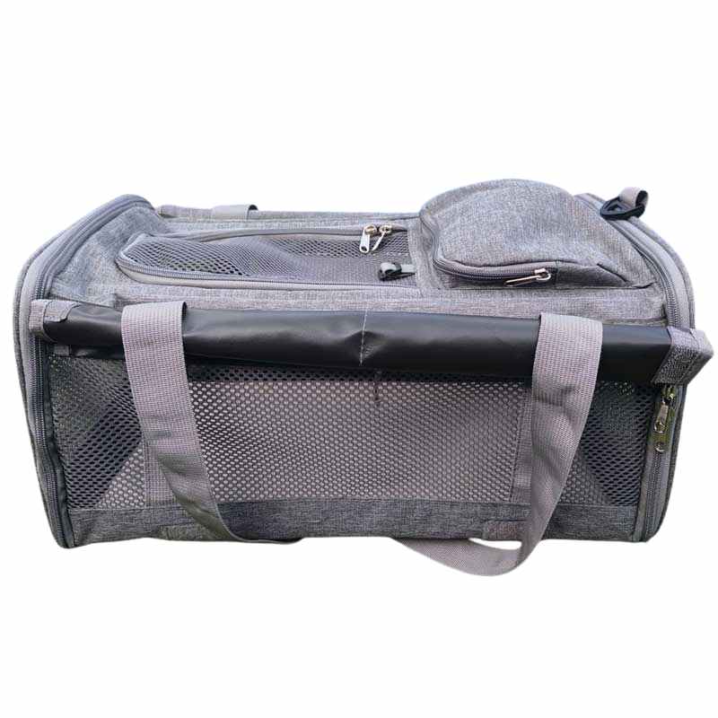 KLM Airloo pet cabin bag, dimensions 46 x 28 x 24 cm, ailrline approved travel carrier with size for small dog or cat