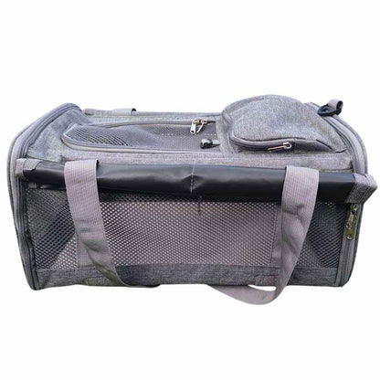 KLM Airloo pet cabin bag, dimensions 46 x 28 x 24 cm, ailrline approved travel carrier with size for small dog or cat
