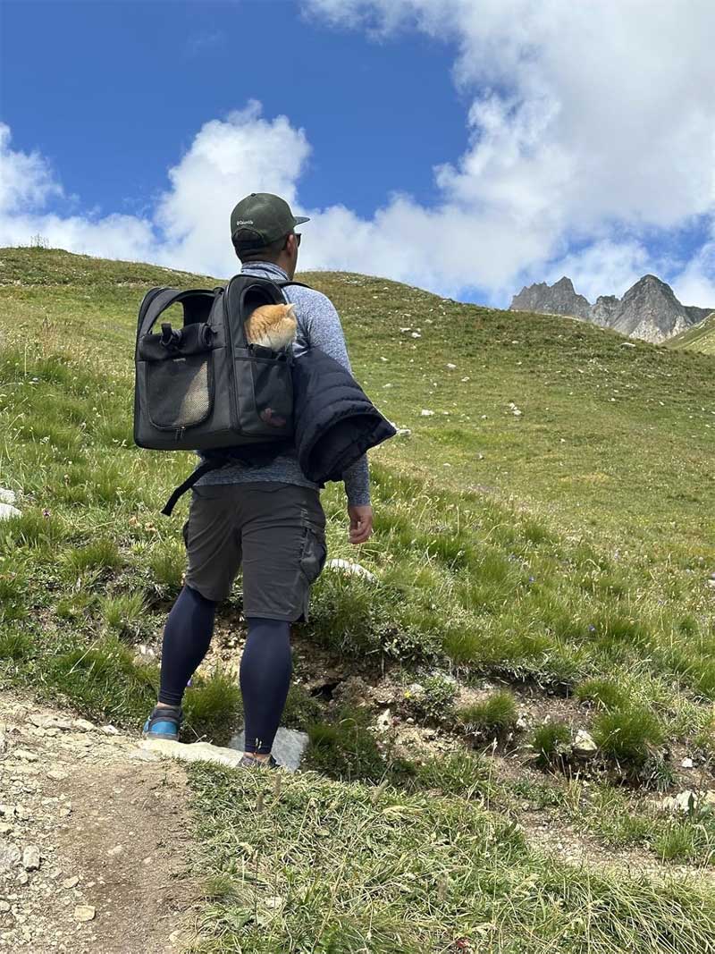 Orbit Hopper Rugzak voor grote katten tot 10 kg