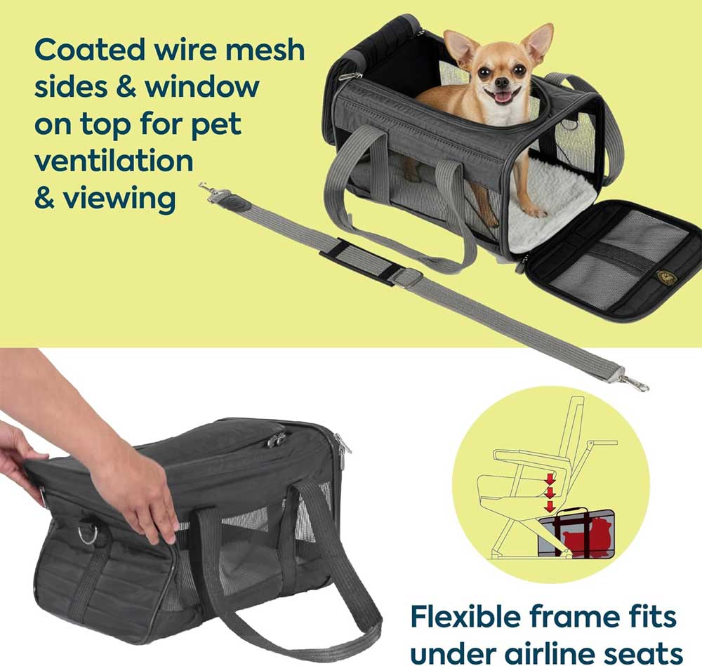 sas under seat pet carrier
