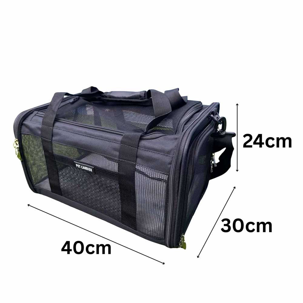 Selene air pet carrier, size 40x30x24cm, in-cabin under seat