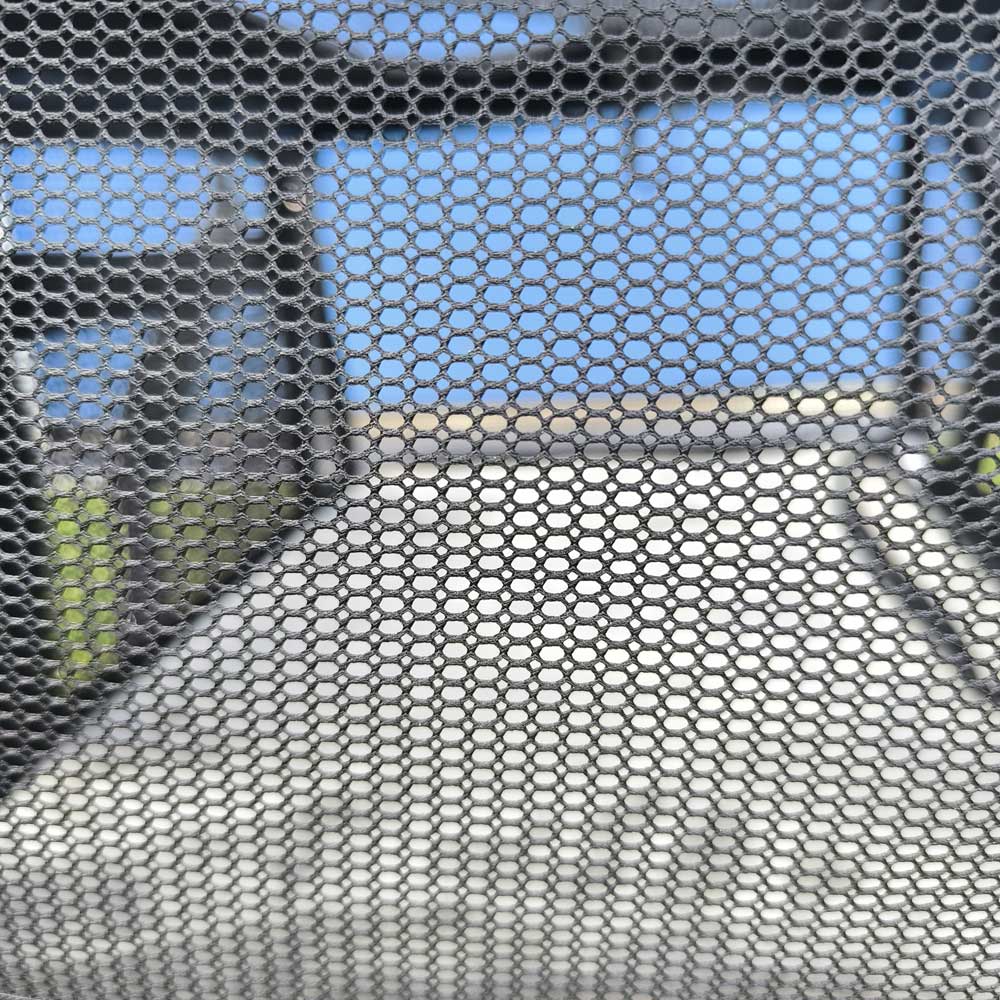 The strong mesh is scratch-resistant