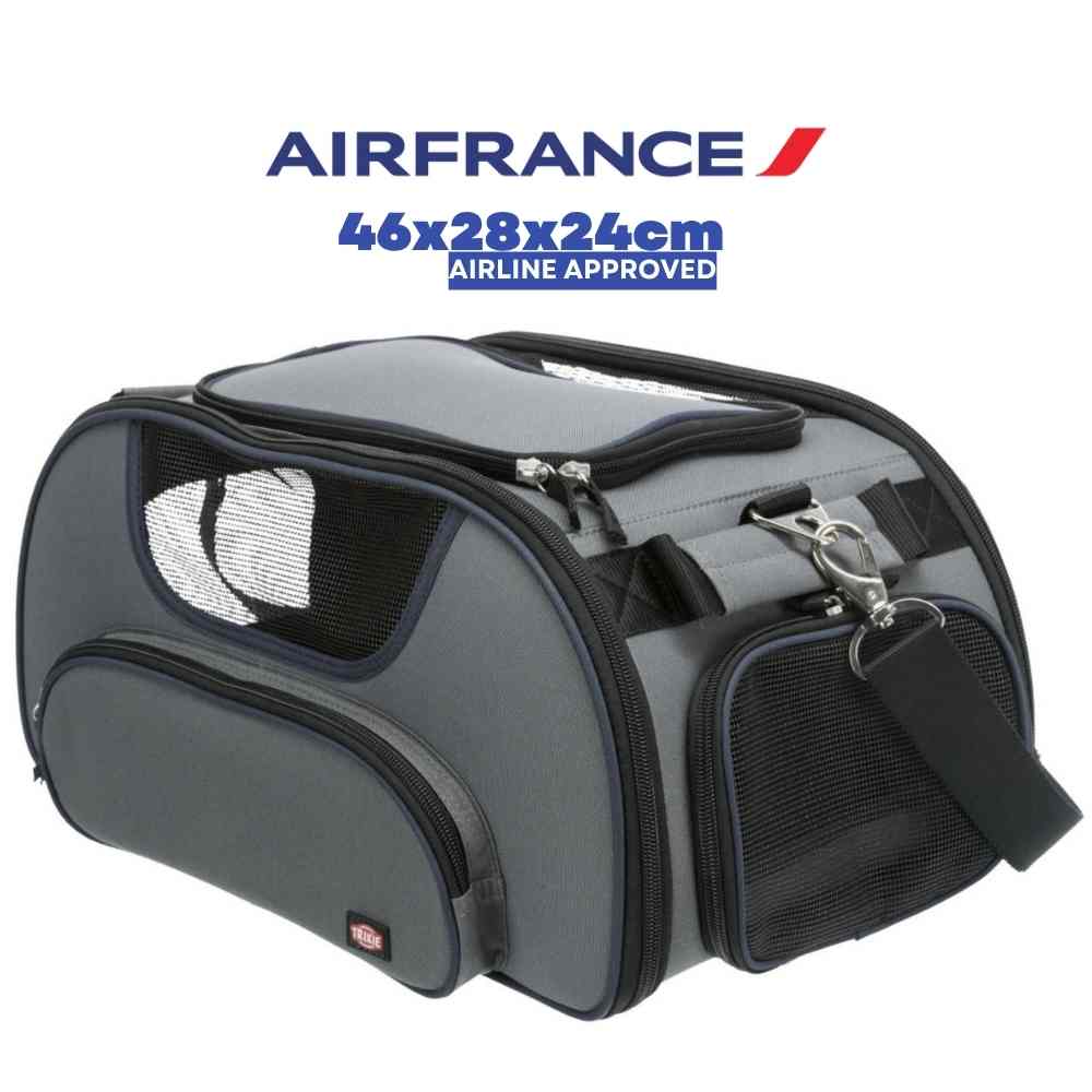 Air France huisdierenmand 46x28x24cm voor honden en katten