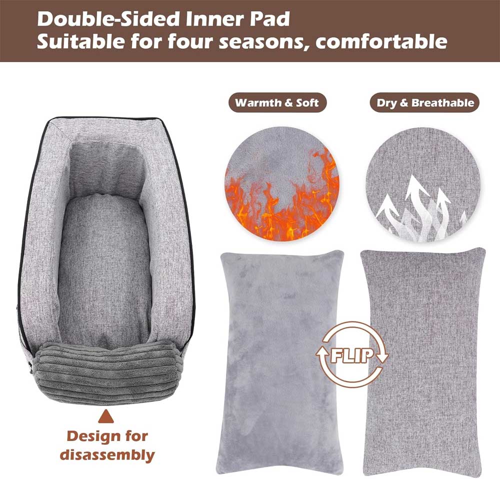 dog car seat for center console