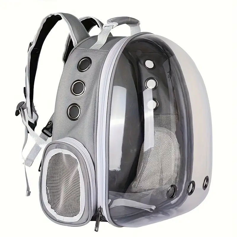 Luxury Transparent Cat Bubble Backpack – Space Capsule Cat Carrier with Bubble Window, Ideal for Travel | CLEARCAT
