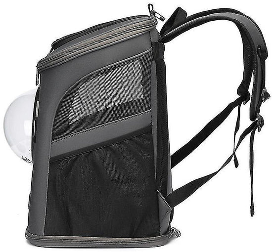XXL Cat Backpack large, capsule shape with porthole window Cosmocat fo ...