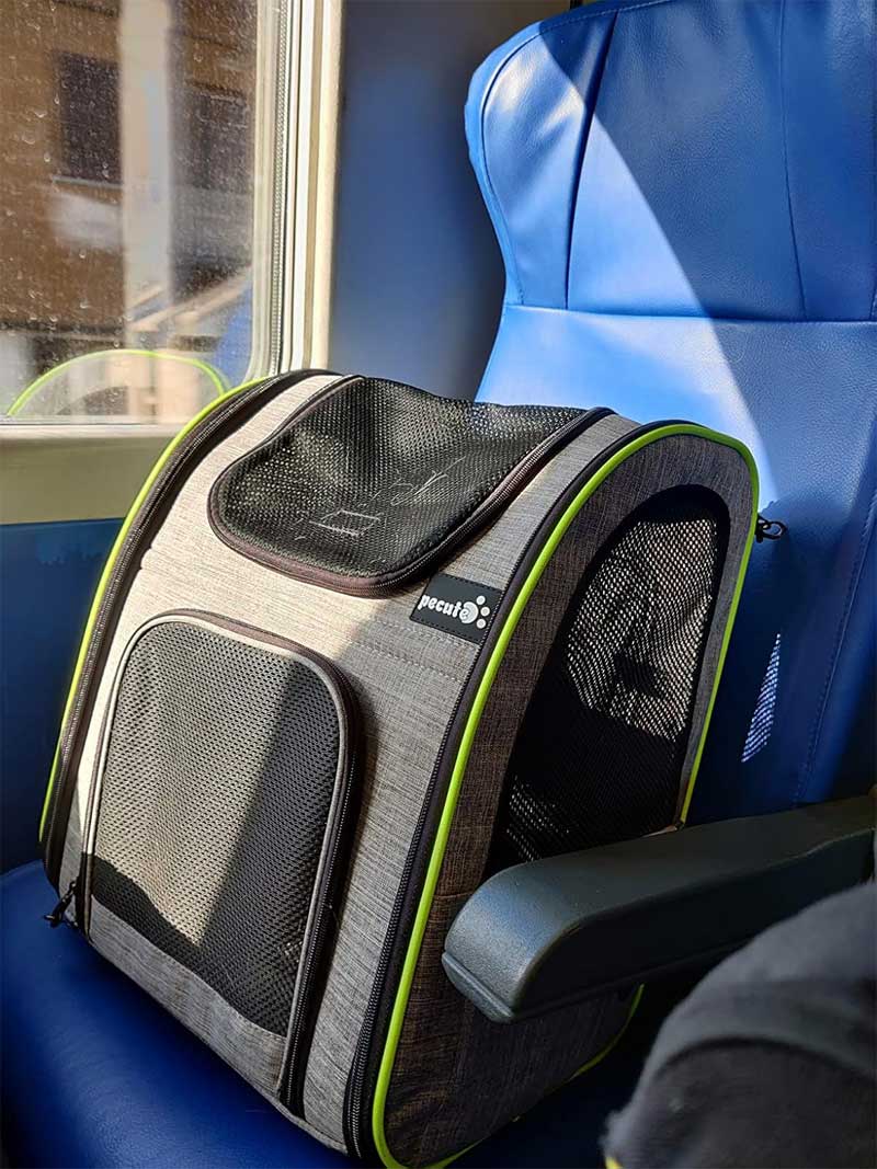 katten backpack uitbreidbaar
