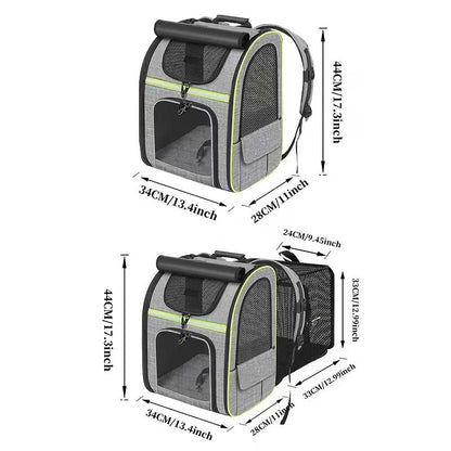 Catella Expandable cat carrier backpack 34 x 28 x 44 cm up to 8 kg