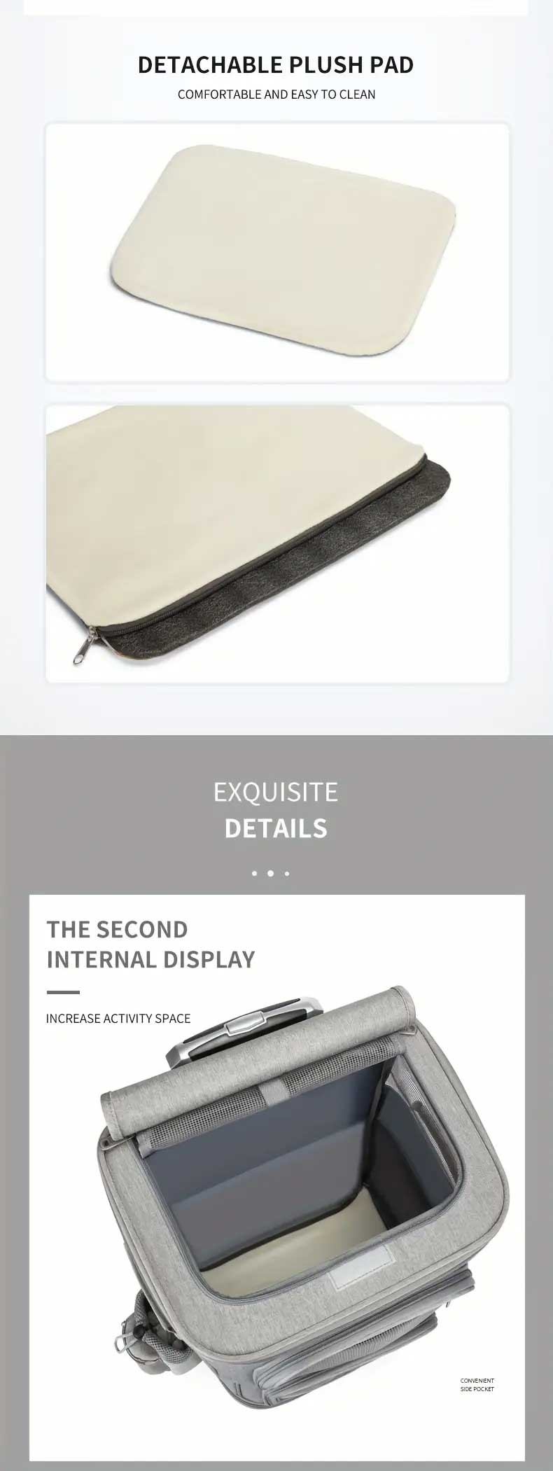 2 katten in één tas