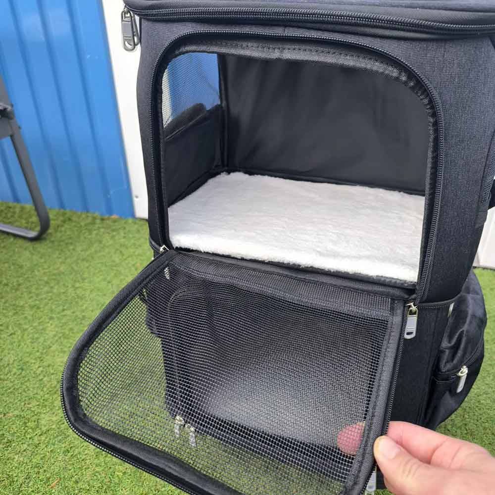 katten reismand met wielen