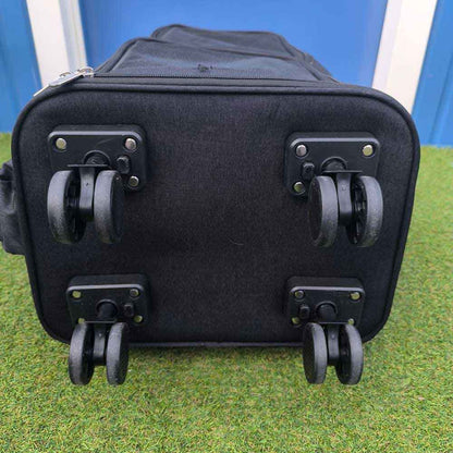 Katten trolley 2 katten 37x28x55cm - Reismand voor 2 katten met wielen tot 12 kg