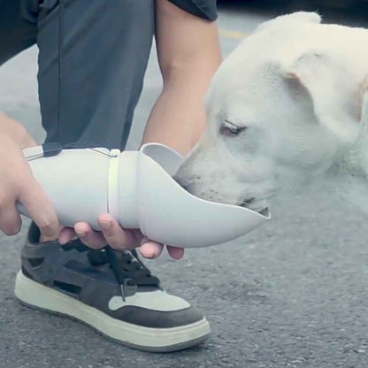 SIPSTER Opvouwbare drinkfles voor honden, ideaal voor onderweg, groot, lekvrij, 550 ml
