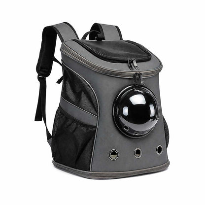XXL Kattenrugzak met Patrijspoort Cosmocat – voor Grote Katten tot 8 kg – Ruimtecapsule Reismand