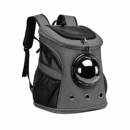 XXL Kattenrugzak met Patrijspoort Cosmocat – voor Grote Katten tot 8 kg – Ruimtecapsule Reismand
