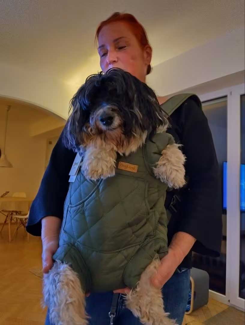 Hondenrugzak buik tot 8 kg