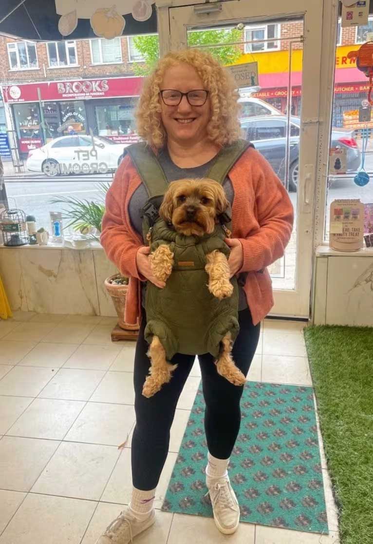 Hondenrugzak buik tot 8 kg