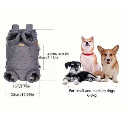 Hondenrugzak buik tot 8 kg