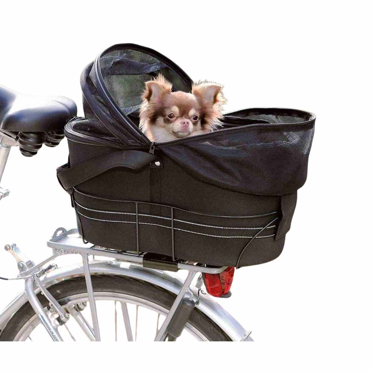 Dog basket for bike 6kg rear rack, Trixie 42x29x48cm