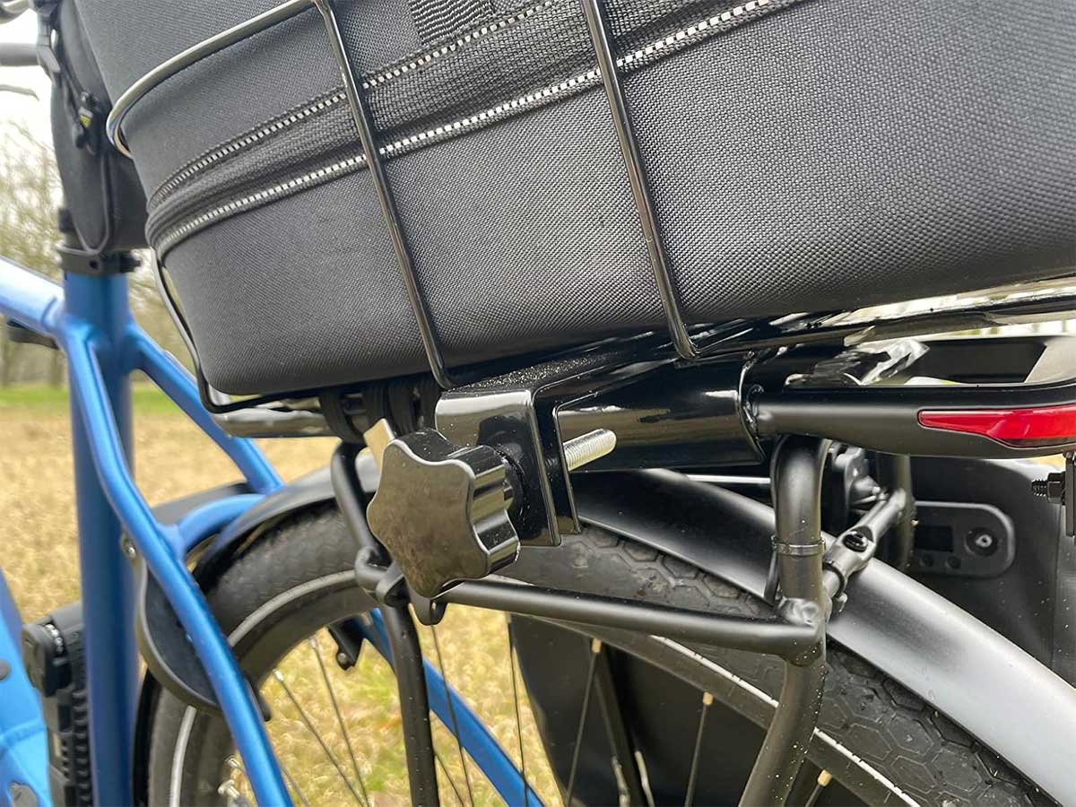 Dog basket for bike 6kg rear rack, Trixie 42x29x48cm