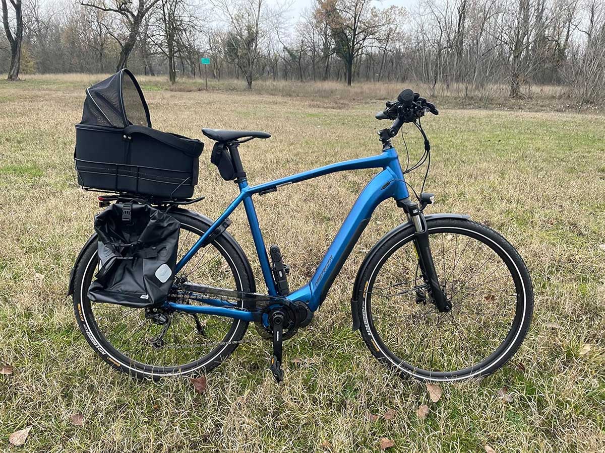 Dog basket for bike 6kg rear rack, Trixie 42x29x48cm