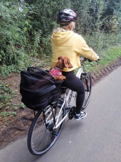 Dog basket for bike 6kg rear rack, Trixie 42x29x48cm