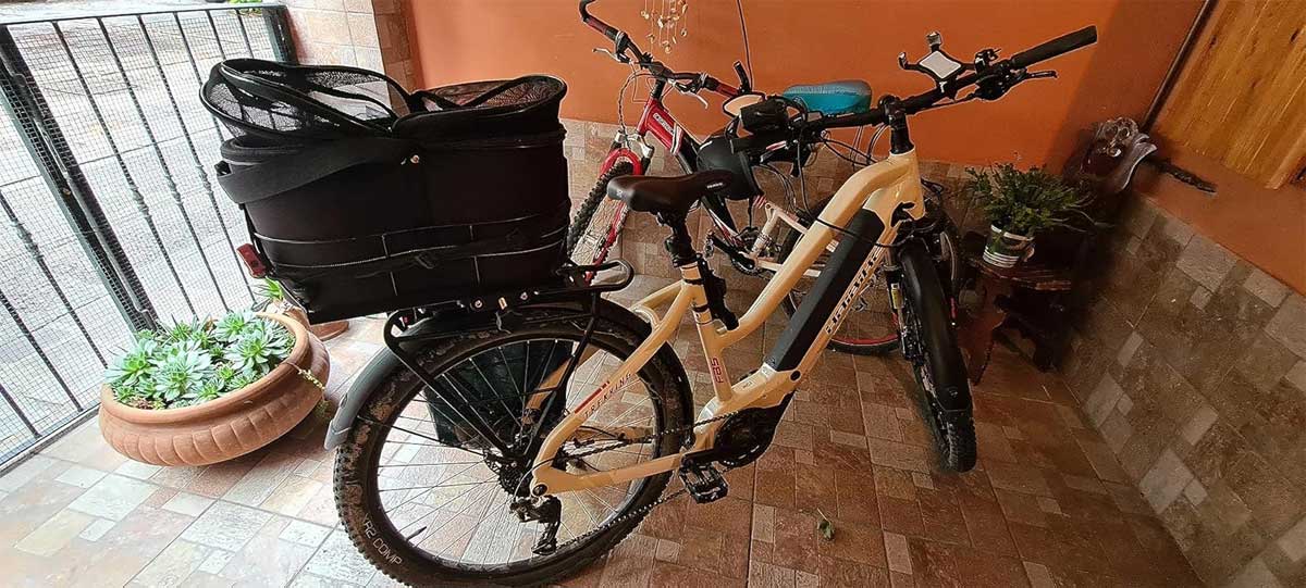 Dog basket for bike 6kg rear rack, Trixie 42x29x48cm