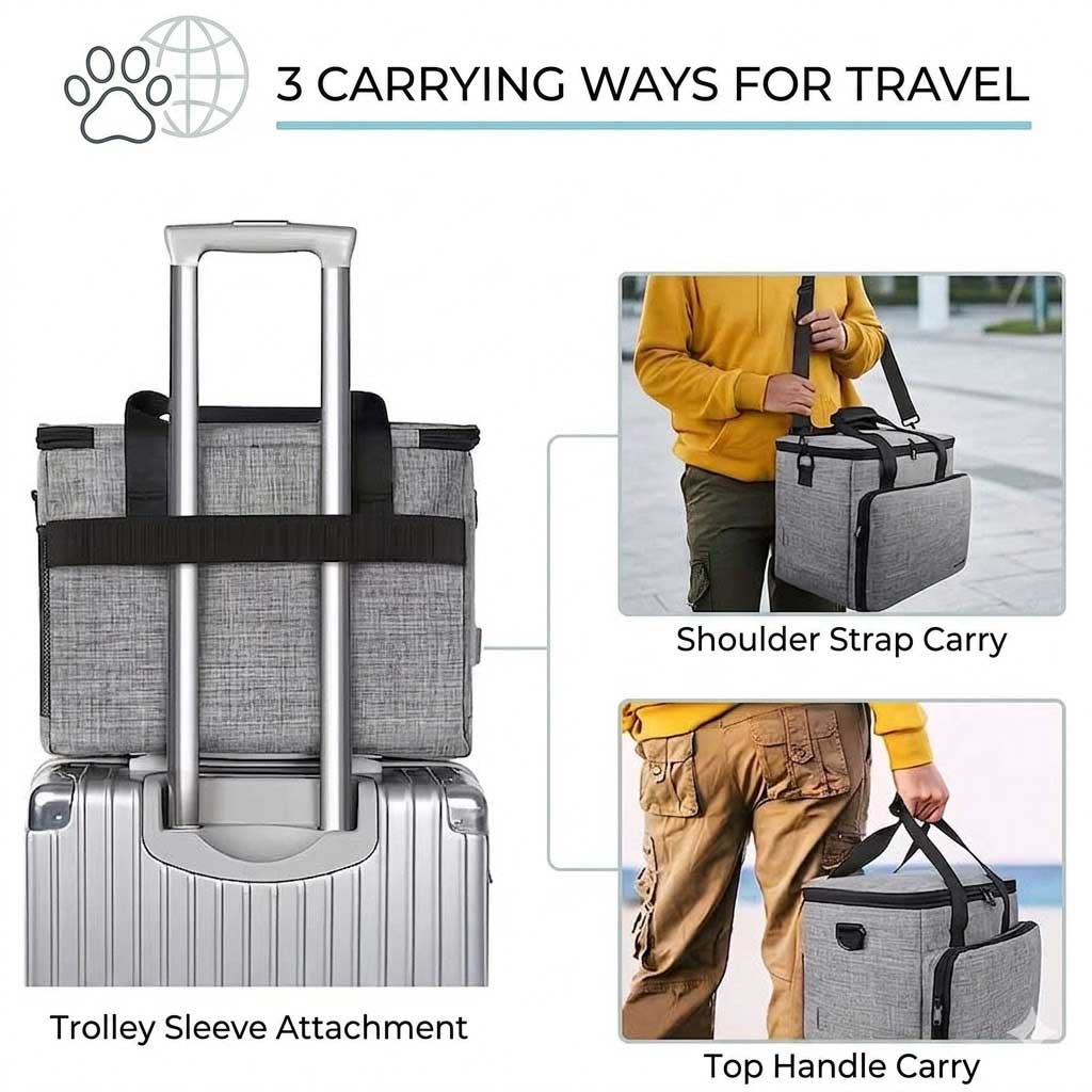 bag to carry dog supplies