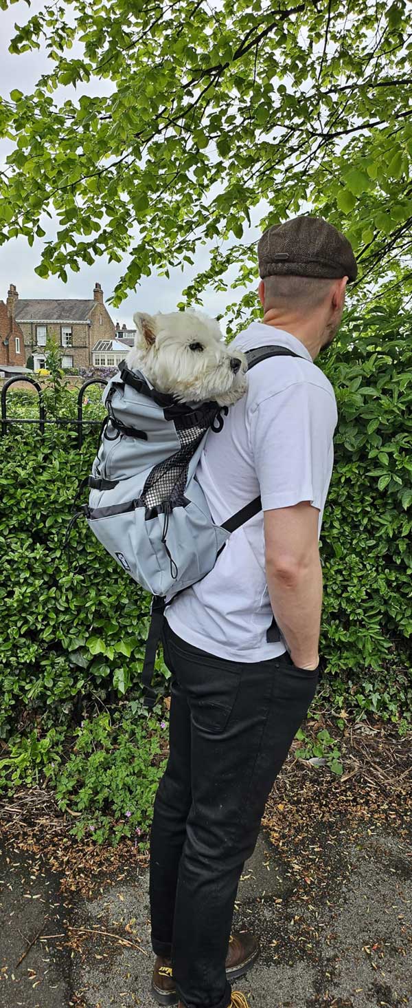 Hondenrugzak 10 kg - voor Reizen en Wandelen
