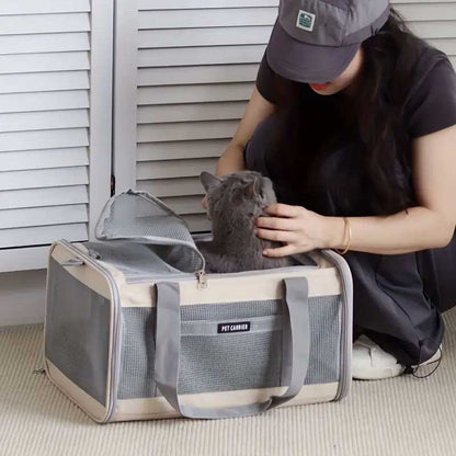 ITA Airways huisdierendraagtas 40x30x24 cm voor honden en katten - Door de luchtvaartmaatschappij goedgekeurd voor gebruik in de cabine op binnenlandse vluchten