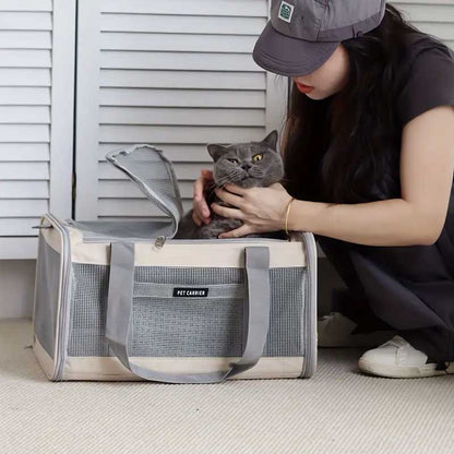 ITA Airways huisdierendraagtas 40x30x24 cm voor honden en katten - Door de luchtvaartmaatschappij goedgekeurd voor gebruik in de cabine op binnenlandse vluchten