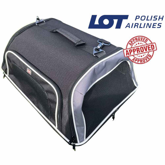 Lot Airlines dierenvervoerstas 55x40x20cm voor B787- en B737-vliegtuigen