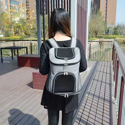 Maine Coon rugzak 40x31x54cm, grote katten draagzak tot 12 kg