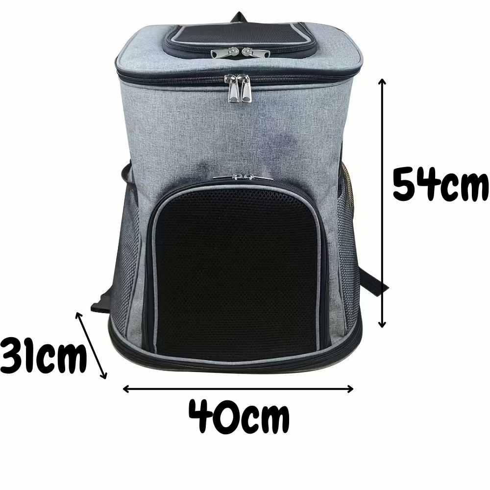 Maine Coon rugzak 40x31x54cm, grote katten draagzak tot 12 kg