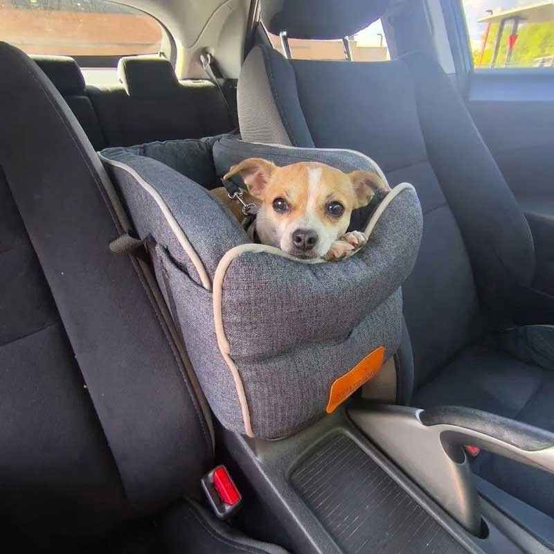 middle seat dog bed