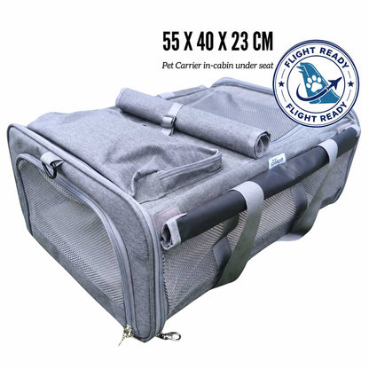 Miravia Brussels airlines Reistas 55x40x23 cm voor Hond en Kat met