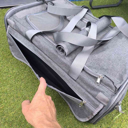 Miravia Lufthansa Pet Carrier 55x40x23 cm – Cabin Approved