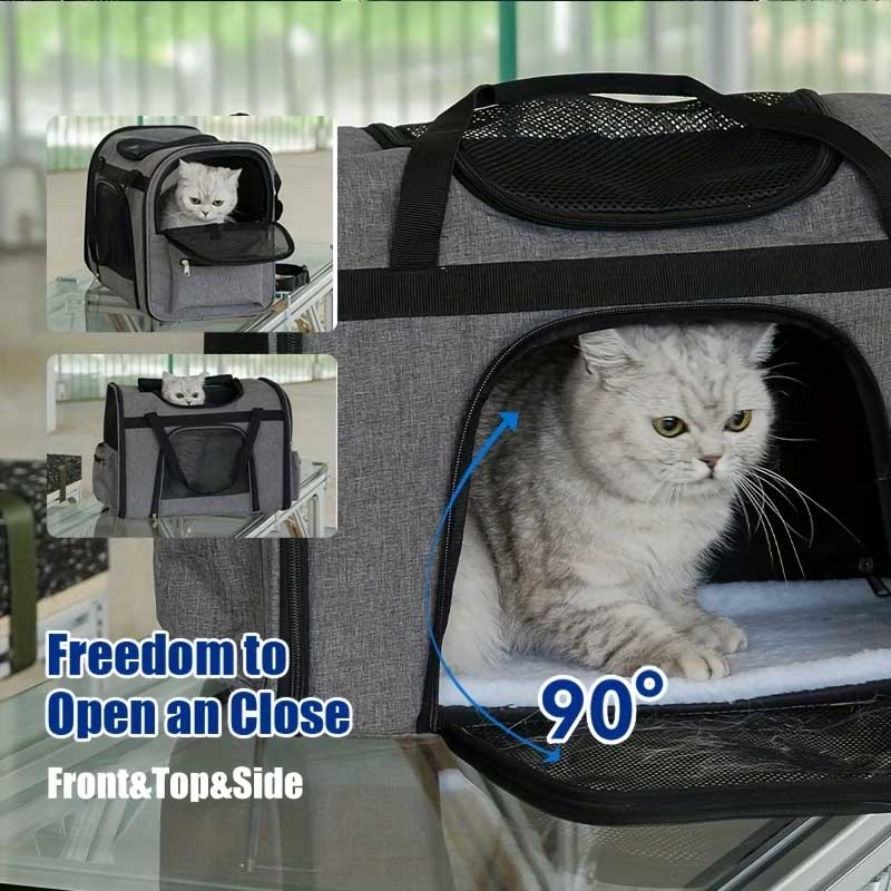 Nestigo cat carrier backpack XL 51x32x41 cm up to 12 kg