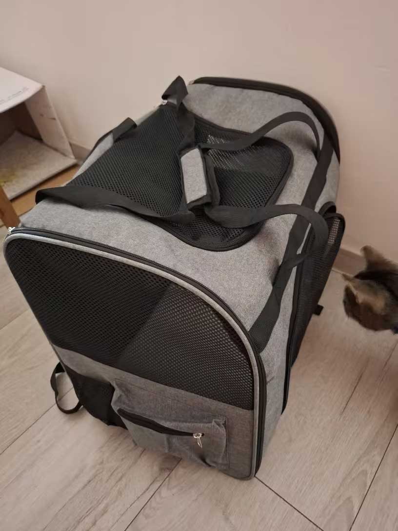 Nestigo cat carrier backpack XL 51x32x41 cm up to 12 kg