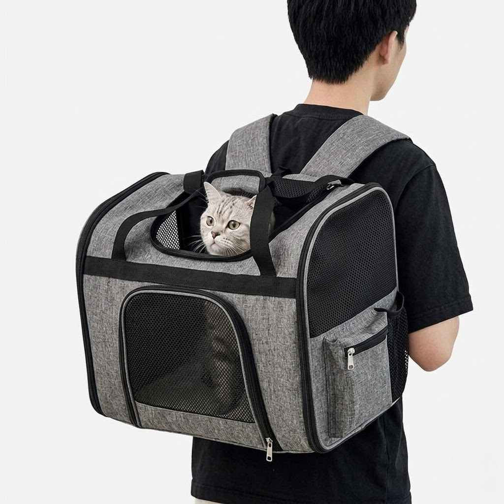 Nestigo cat carrier backpack XL 51x32x41 cm up to 12 kg