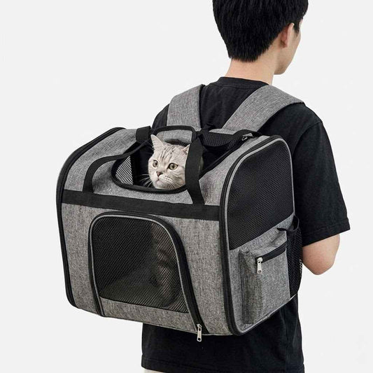 Nestigo cat carrier backpack XL 51x32x41 cm up to 12 kg