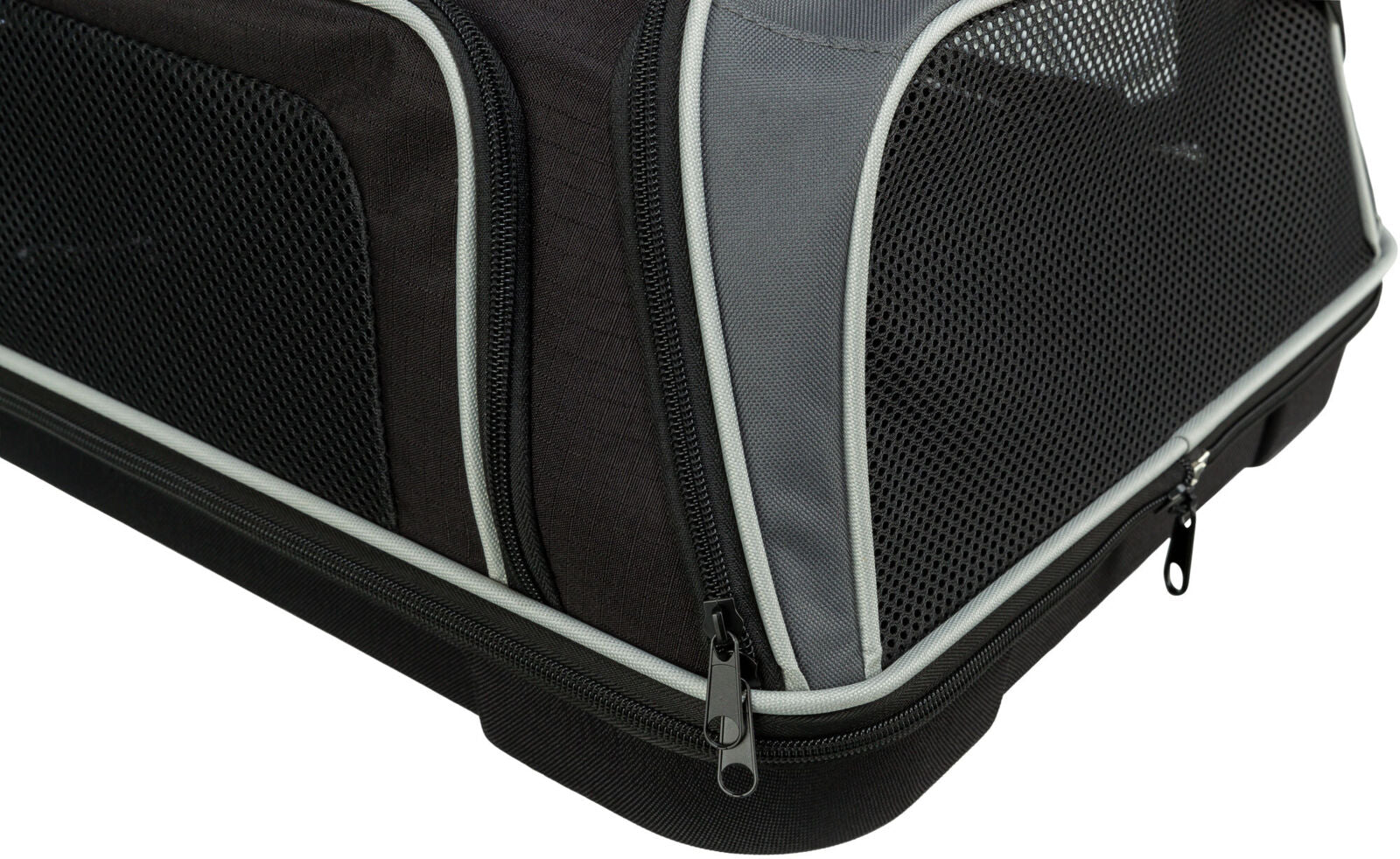 EQUICANI® Hundetasche 55x40x23 cm Flugzeug Faltbare leichte Tragetasche mit Netzstoff, Tragegurt und abnehmbaren Boden für Hund & Katze | Haustier Hundetragetasche für Reisen, Auto, Fliegen (Schwarz EQUICANI® Hundetasche 55x40x23 cm Flugzeug Faltbare leichte Tragetasche mit Netzstoff, Tragegurt und abnehmbaren Boden für Hund & Katze | Haustier Hundetragetasche für Reisen, Auto, Fliegen (Schwarz