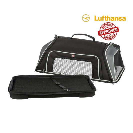 Lufthansa Approved Pet Carrier – 55 x 40 x 23 cm | Airline Cabin Size for Cat or Dog | Lufthansa Pet Carrier Dimensions for In-Cabin Travel