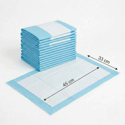 Absorbent Pet Travel Pads 45x33cm for Dog & Cat Carriers (10pcs)