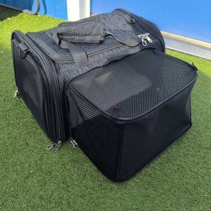 Transavia reistas hond vliegtuig 40x30x24 (uitbreidbaar)